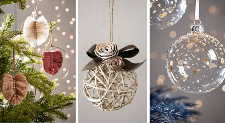 12 tecniche strepitose per realizzare fantastici ornamenti di Natale fai-da-te