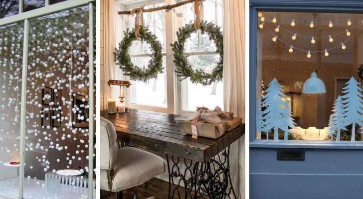 10 onweerstaanbare ideeën om de ramen tijdens de kerstperiode te versieren 