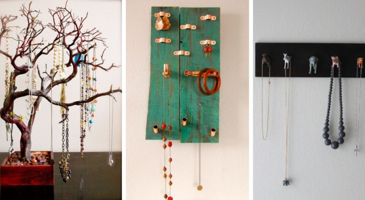 9 idee fantastiche per creare porta gioielli fai-da-te col riciclo creativo