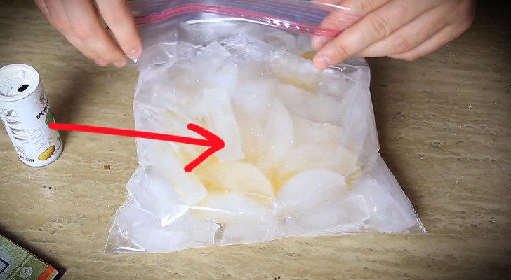 In weniger als 10 Minuten könnt ihr Orangensaft in leckeres Eis verwandeln