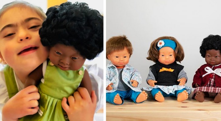 Per la prima volta viene realizzata una collezione di bambole di etnie diverse e con Sindrome di Down
