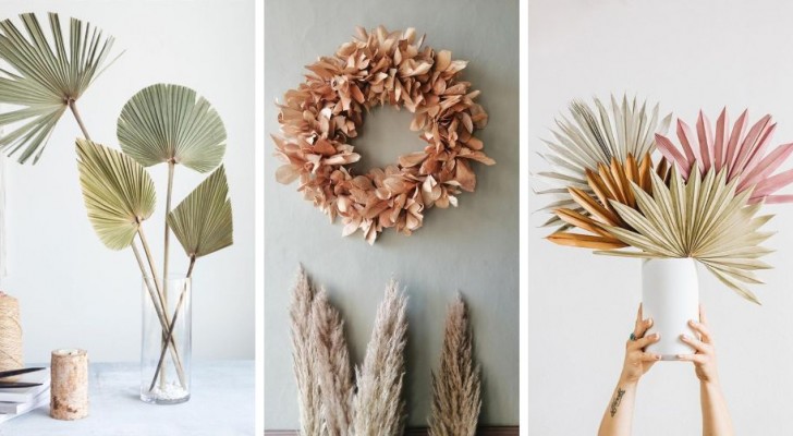 10 irrésistibles compositions et décorations DIY avec des feuilles séchées