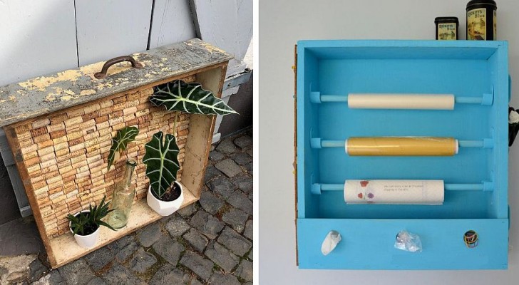 10 fantastische manieren om oude lades te recyclen en op een originele manier in te richten