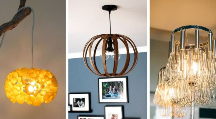12 proposte super-affascinanti per realizzare lampade sospese dal design unico