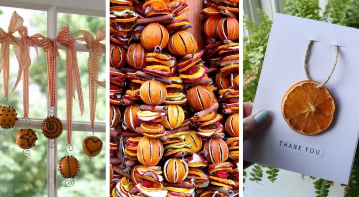 11 irresistibili spunti per realizzare profumatissime decorazioni di Natale con le arance