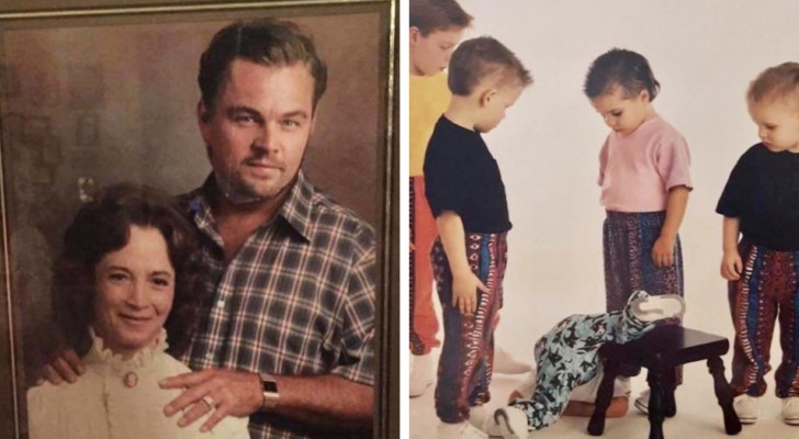 19 funny family photos that are so bizarre they will make you smile