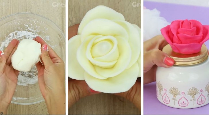 Porcellana fredda o pasta di mais: il tutorial semplicissimo per realizzare  fantastiche decorazioni a mano 