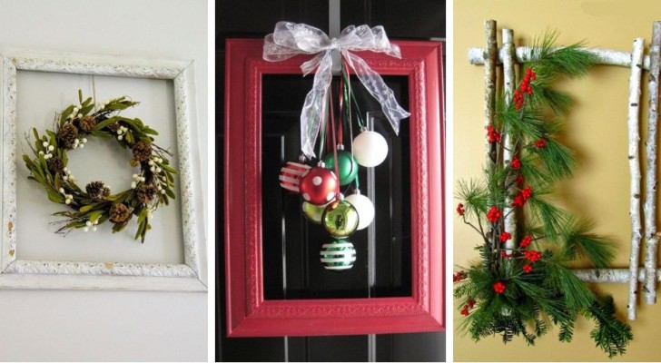 11 quadretti natalizi uno più bello dell'altro per decorare la casa con creatività