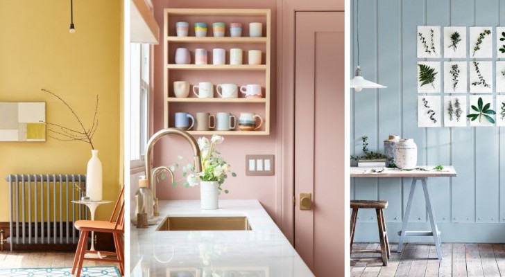 12 combinaisons de couleurs pour décorer la maison avec des merveilleux tons pastels
