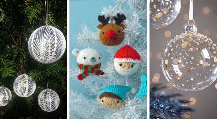 11 idées charmantes pour créer des boules de Noël DIY avec lesquelles décorer de façon unique