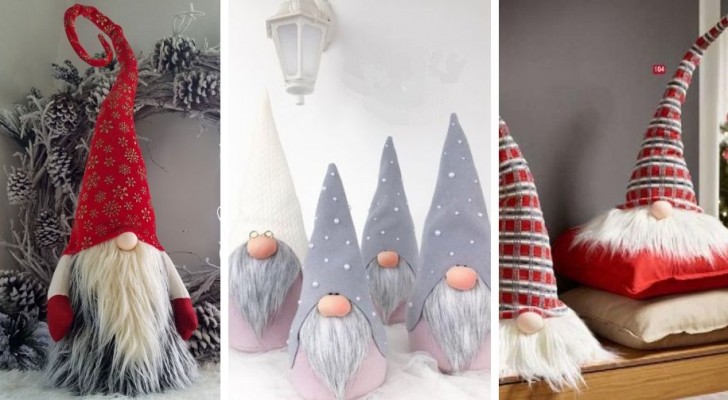 12 projets très simples pour réaliser de jolis lutins et gnomes de Noël 