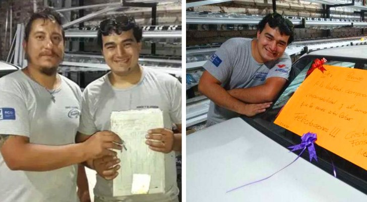 Un joven recorre muchos kilómetros todos los días para ir al trabajo: su jefe lo premia regalándole un auto