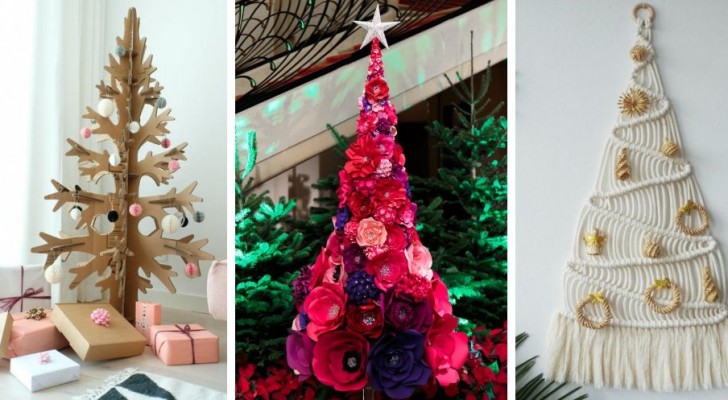 12 alberi alternativi e fai-da-te per dare un tocco unico alle vostre decorazioni natalizie