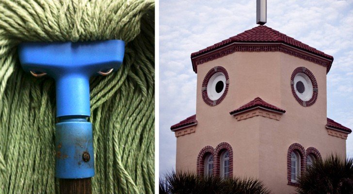 16 voorwerpen met een menselijk "gezicht" die het fenomeen pareidolie perfect beschrijven