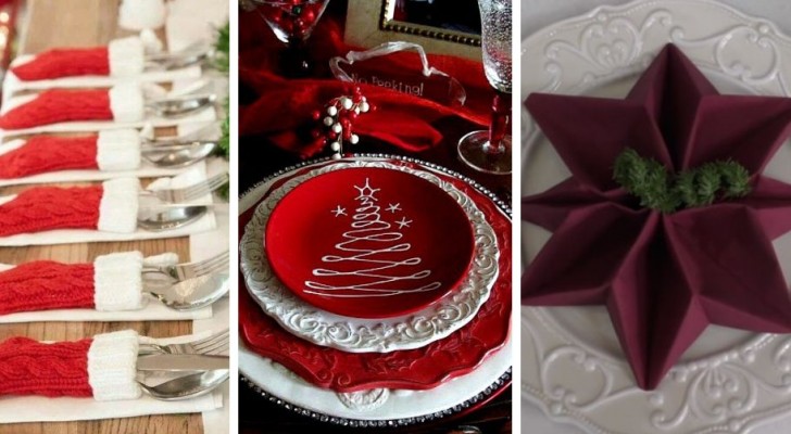 9 fantastiche proposte per apparecchiare la tavola di Natale con gusto e creatività