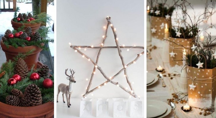 12 decorazioni di Natale facili e creative, perfette da realizzare anche all'ultimo minuto