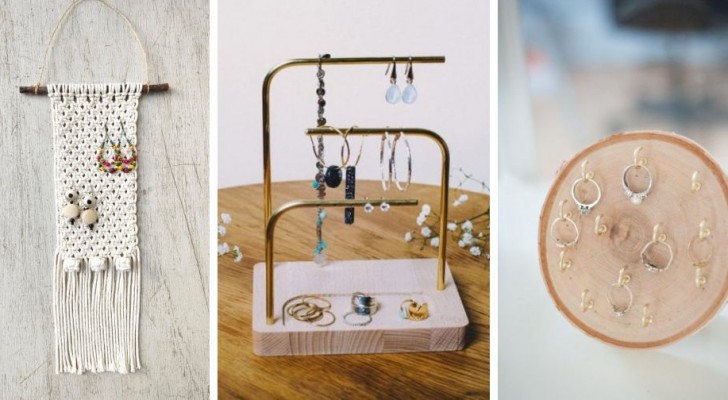 10 portes-bijoux DIY fantastiques à réaliser avec le recyclage créatif