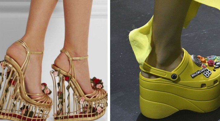 15 imágenes de zapatos que te harán dudar que quieren decir los estilistas y diseñadores con "buen gusto"