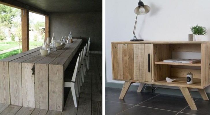10 geweldige ideeën om doe-het-zelf meubels van gerecycled hout te maken