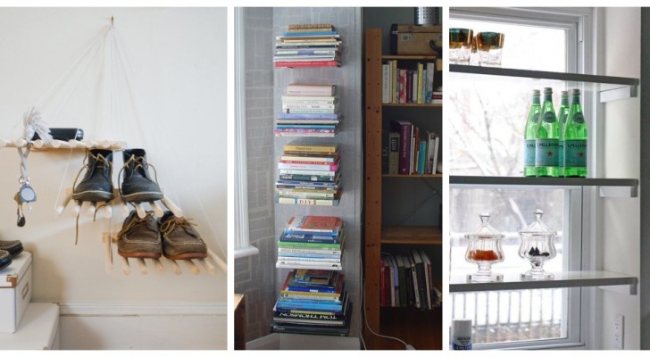 10 soluzioni ingegnose e creative per creare mobili utili e ricavare spazio extra in casa