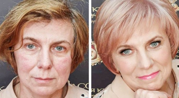 16 donne che grazie alla magia del make-up hanno ridato un tocco vivace al proprio aspetto