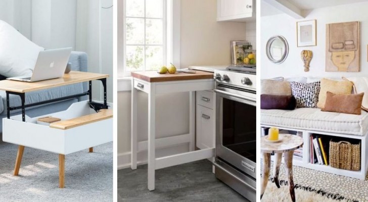 10 mobili belli e pratici da cui trarre ispirazione per arredare le case di piccole dimensioni
