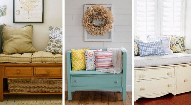 9 idee irresistibili per trasformare i vecchi mobili in divani e poltrone dall'aspetto vintage