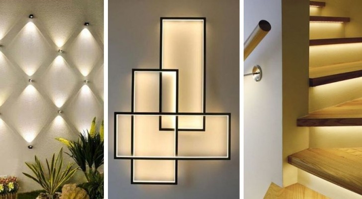 10 trovate strepitose per decorare casa in modo sofisticato giocando con i punti luce