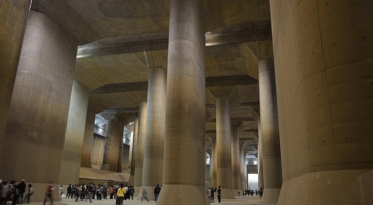 Il Partenone sotterraneo: l'impressionante sistema anti alluvione della città giapponese di Kasabe è meta dei turisti