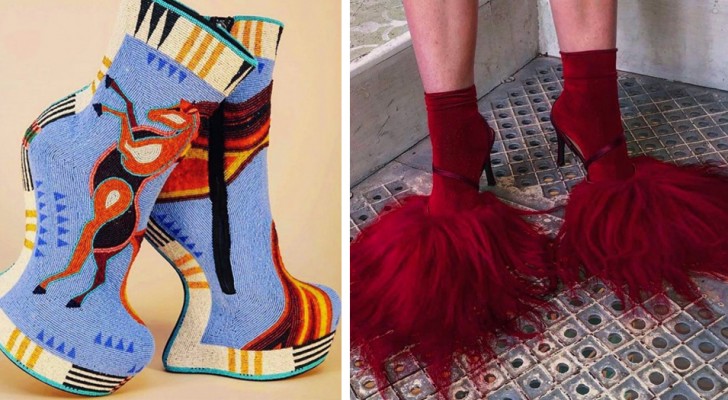 18 pares de zapatos totalmente extravagantes que solo los más audaces logran llevarlos puestos