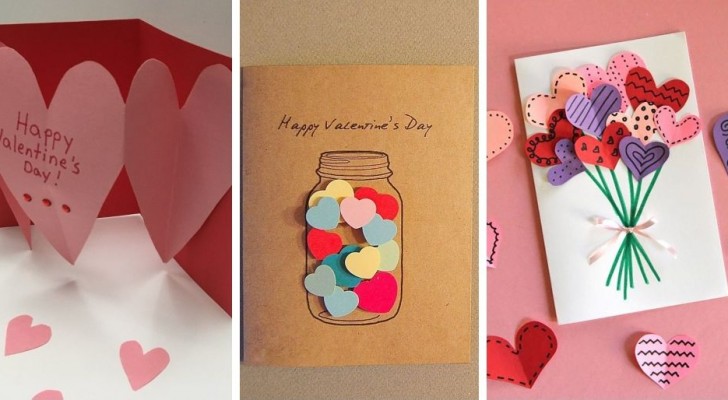 10 propositions irrésistibles pour des cartes de Saint Valentin DIY faciles et rapides à réaliser
