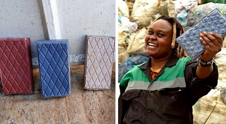Cette femme a créé une start-up qui transforme les déchets plastiques en briques plus solides que le béton