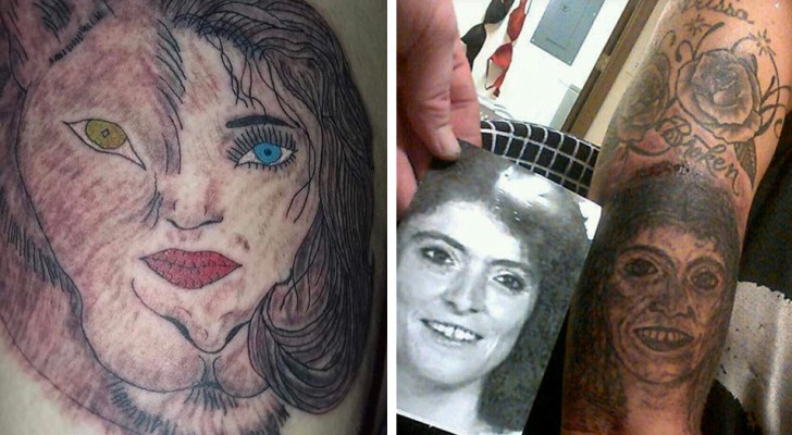 16 people bitterly regretted having a tattoo done by an unskilled tattoo artist