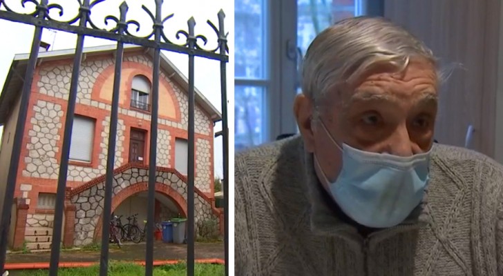 Några obehöriga ockuperar en 88-årig mans hus som hade tänkt sälja det för att kunna flytta in med sin fru som bor på vårdhem