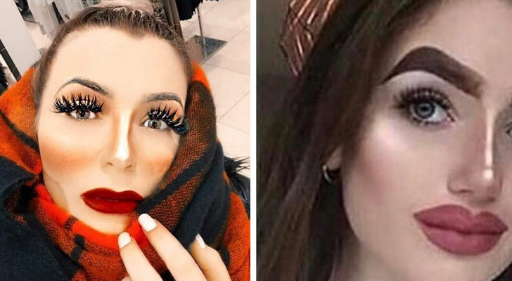 15 übertriebene Make-up-Looks, die uns die Schönheit eines ungeschminkten Gesichts wertschätzen lassen