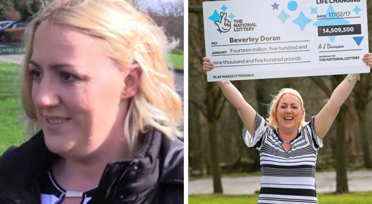 A single mom with two autistic children wins the national lottery: now she no longer has to worry about the future