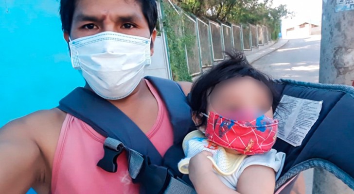 An insensitive mother abandons her daughter with a cleft lip because "she didn't want problems": now, the single dad asks for help