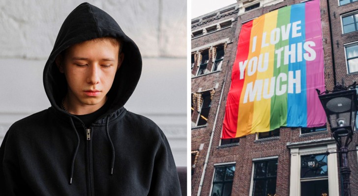 En pappa slänger ut sin son för att han är homosexuell, mamman begär skilsmässa och stöttar sin son till 100%