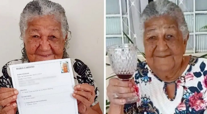 Aos 101 anos, ela envia um currículo para voltar a trabalhar e se sentir independente dos netos: no final, uma empresa a contrata