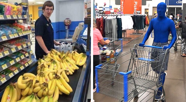 Stranezze da supermercato: 18 clienti che si sono fatti notare mentre facevano la spesa