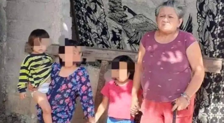 Una nonna povera e con problemi di salute chiede aiuto per prendersi cura dei suoi 7 nipoti: non ha nulla da mangiare
