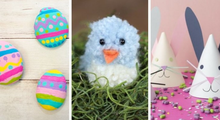 Maak je Pasen creatiever met deze 9 eenvoudige knutselwerkjes om met de kinderen te maken