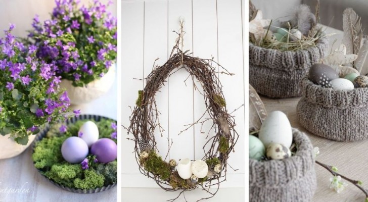 Nidi, uova colorate e rami: 13 decorazioni eleganti per celebrare la Pasqua con creatività