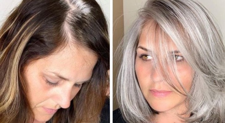 15 women who have given up on hair color and proudly show off the natural beauty of gray hair