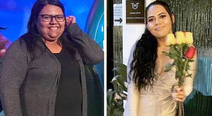 Ela foi deixada pelo namorado porque estava "gorda demais": esta mulher consegue perder mais de 60 kg em três anos