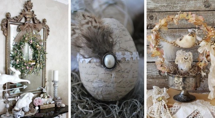 Pasqua shabby-chic: 10 idee affascinanti per decorare con un elegante tocco vintage