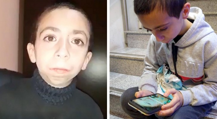A young boy wants to spend all his savings to find the cell phone where he kept his mom's photos