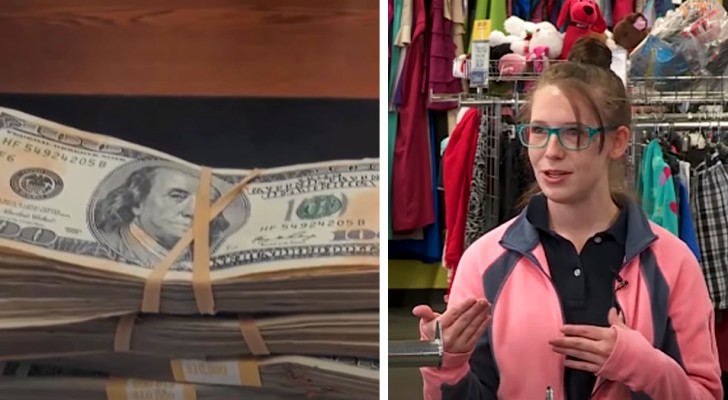 A young mom finds $42,000 in some used clothes and returns it to the owner