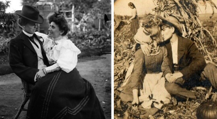 Gli amanti di ieri: 19 foto d'epoca ci mostrano tutto il fascino degli innamorati del passato