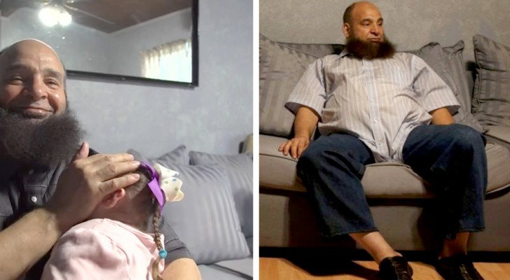 A single dad adopts a child with a terminal illness that nobody wanted: he raised her with a lot of affection